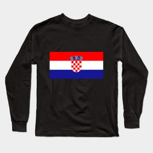 Croatia flag Long Sleeve T-Shirt